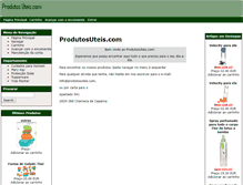 Tablet Screenshot of produtosuteis.com